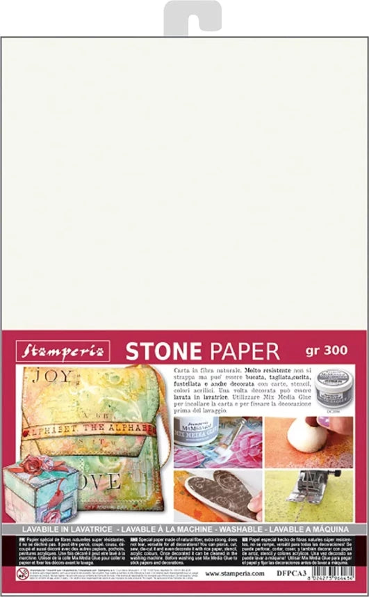 Stone Paper Stamperia 300gr 29,7x42