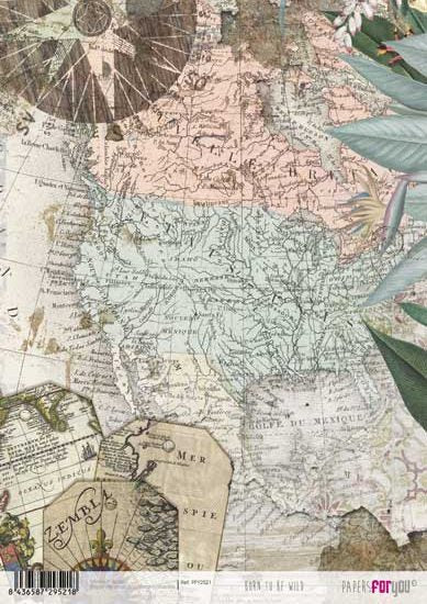 Papel de arroz A4 Born To Be Wild Papers for you