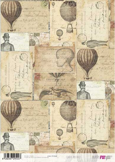 Papel de arroz A4 Carte Postale Papers for you