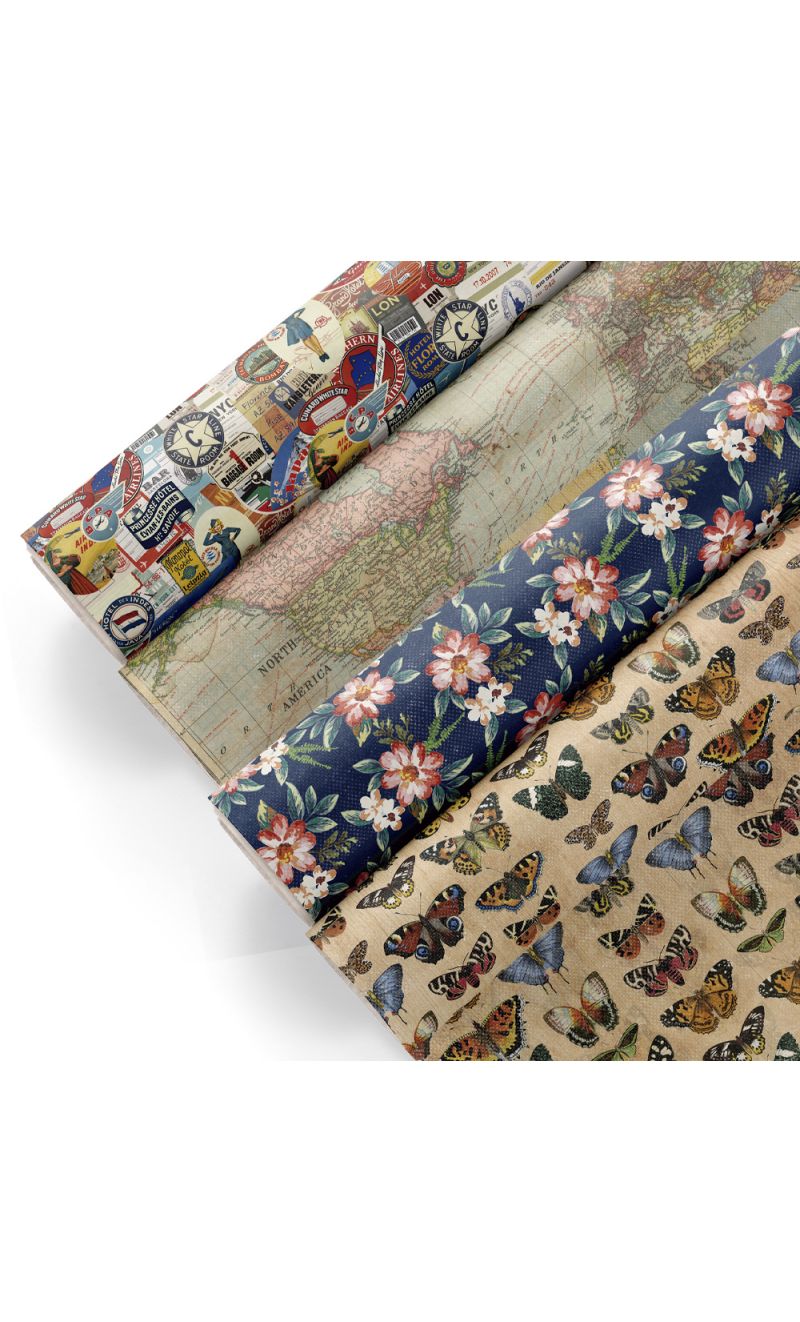 Paper Press Mariposas Traveller 45x64 Vintage Odyssey