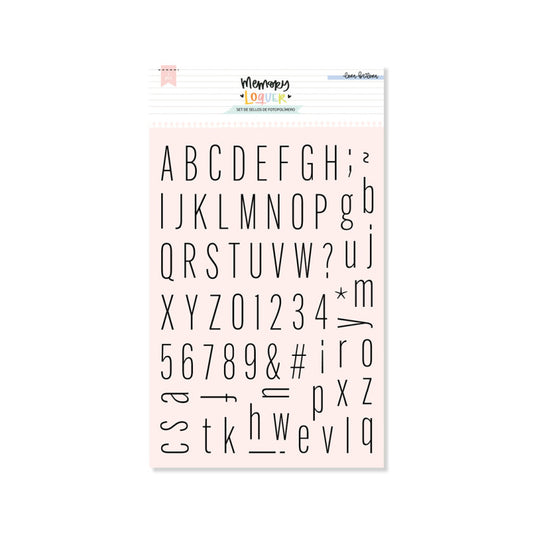 Sello Alfabeto Thin S Memory Keeper