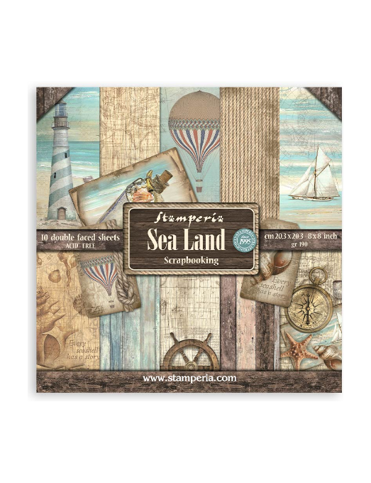 Colección 20x20 Sea Land Stamperia