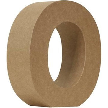 Letra “O” Papel Maché 17,5cm Ancha