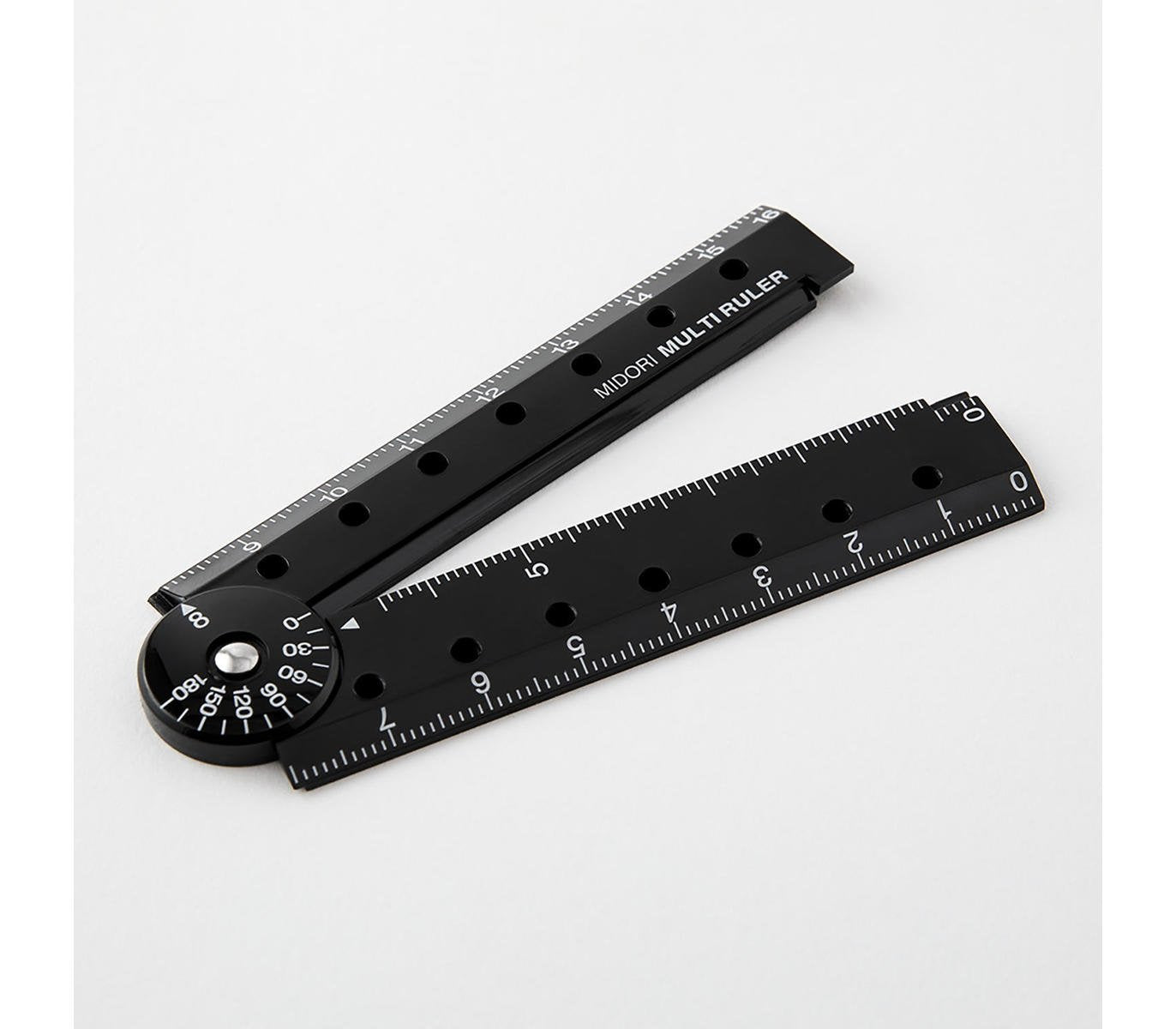 Multi Ruler 16cm Negra