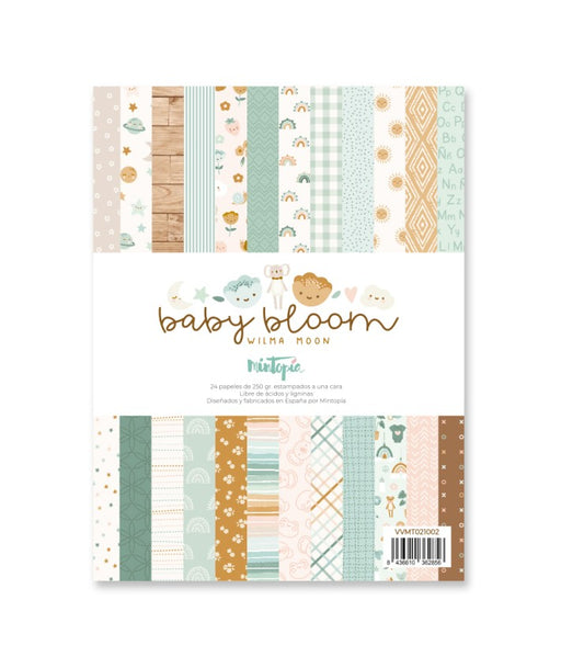 Pad 6x8 “Baby Bloom” Wilma Moon Mintopia