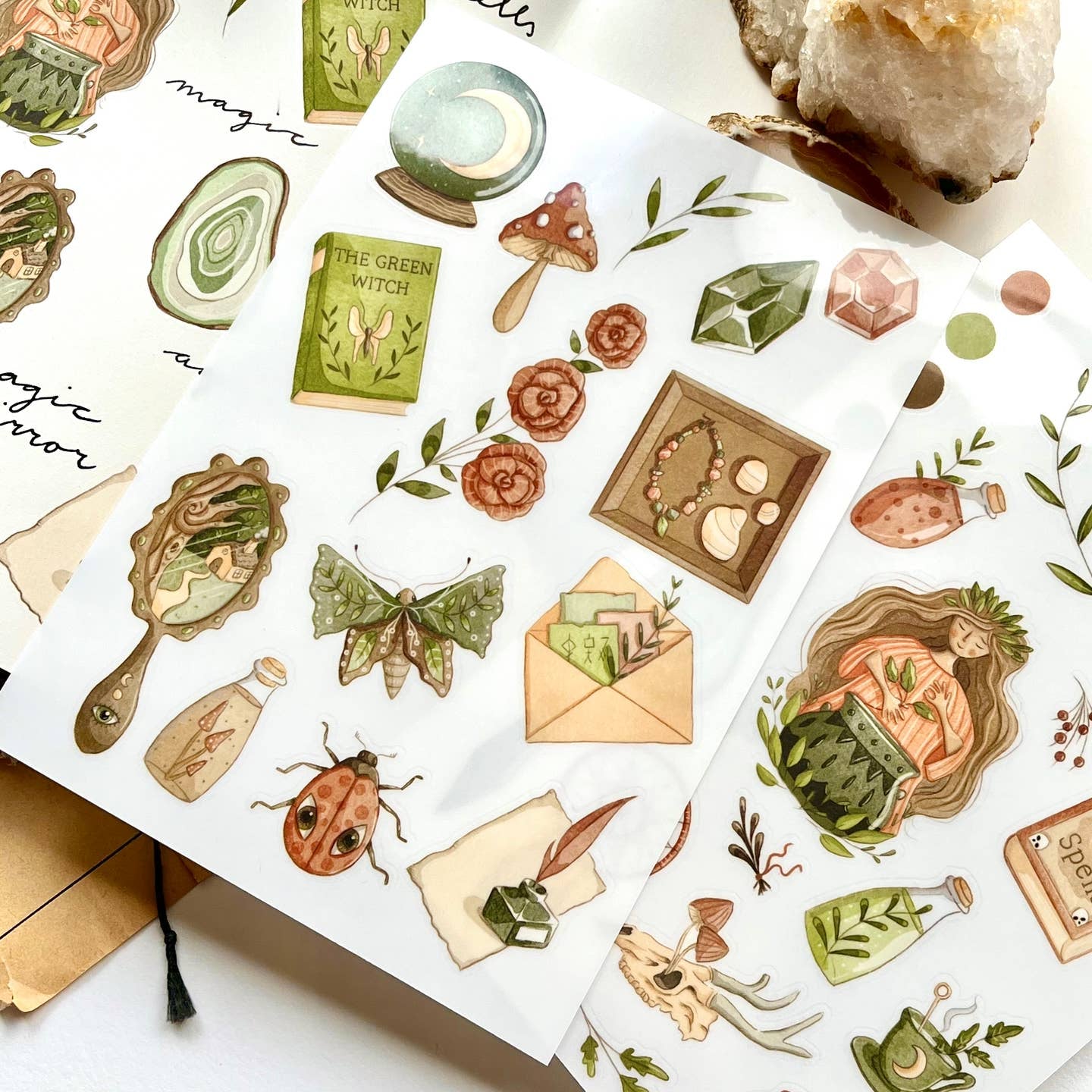 nikki dotti | Rub on “Magia” 2 Hojas