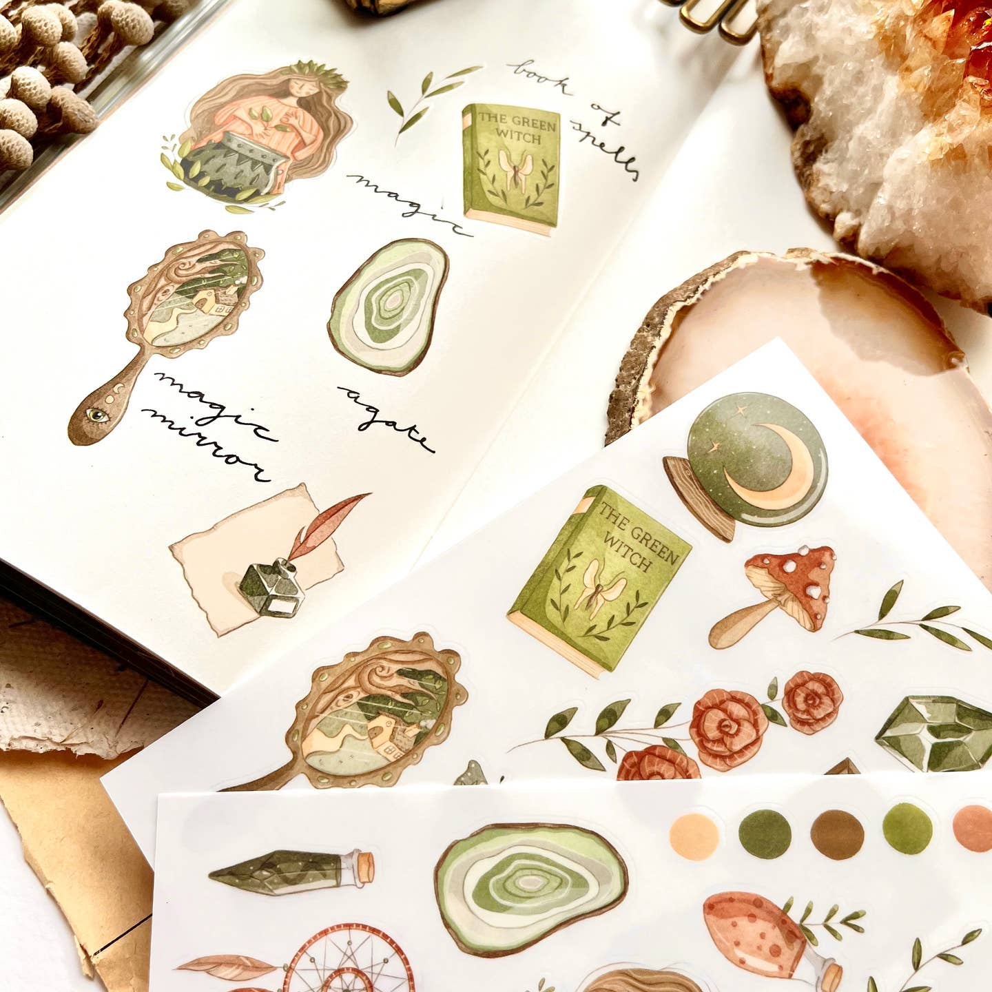 nikki dotti | Rub on “Magia” 2 Hojas