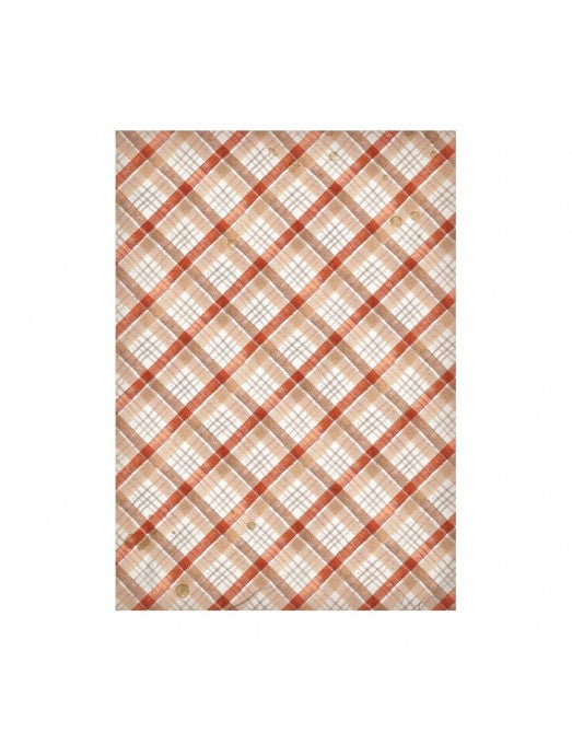 Papel Arroz A6 Gear up for Christmas Backgrounds (8UD) Stamperia