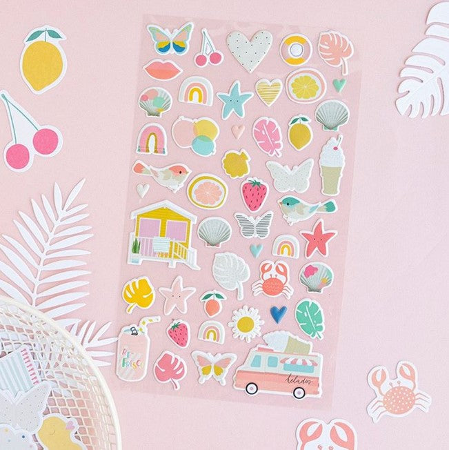 Pegatinas Puffy Summer Stories Mintopía