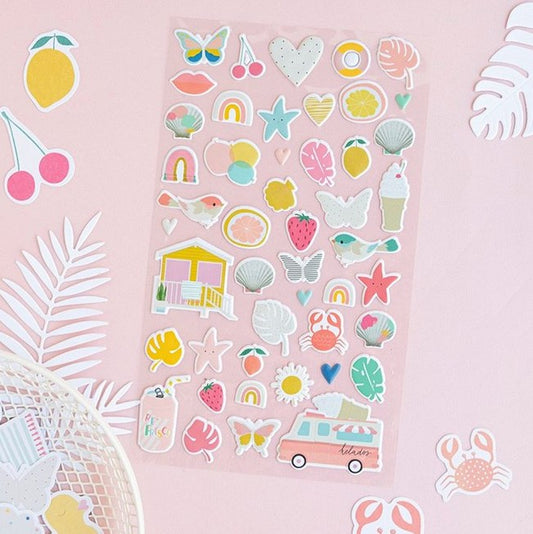 Pegatinas Puffy Summer Stories Mintopía