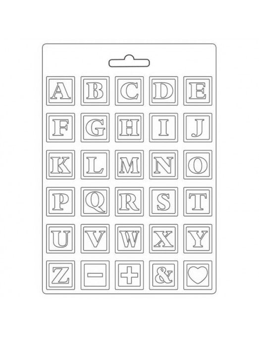 Molde flexible A4 “Daydream” Números K3PTA4532 Stamperia