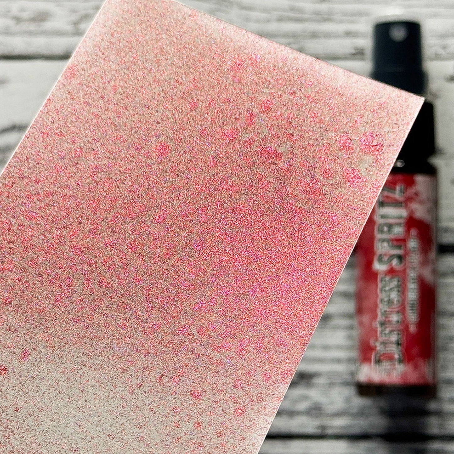 Tinta Distress Spritz Lumberjack Plaid - Ranger