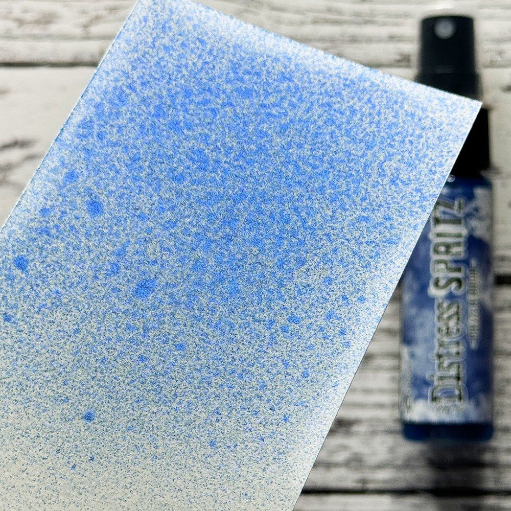 Tinta Distress Spritz Prize Ribbon - Range