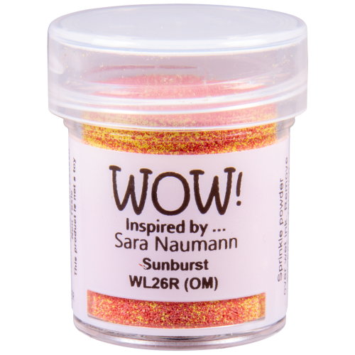 Polvos de embossing WOW Sara Naumann Sunburst