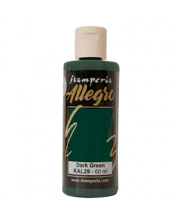 Pintura Allegro Dark Geen KAL29 Stamperia