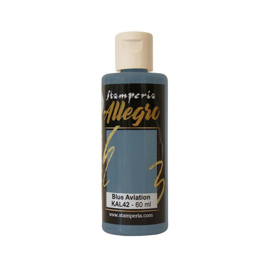 Pintura Allegro Blue Aviation KAL42 Stamperia