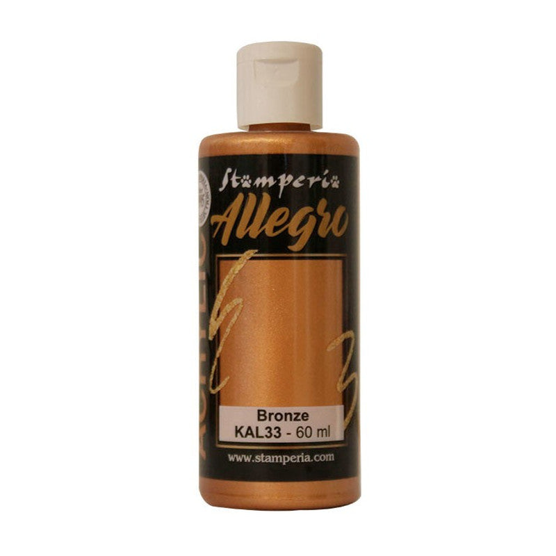 Pintura Allegro Bronze Metálica KAL33 Stamperia