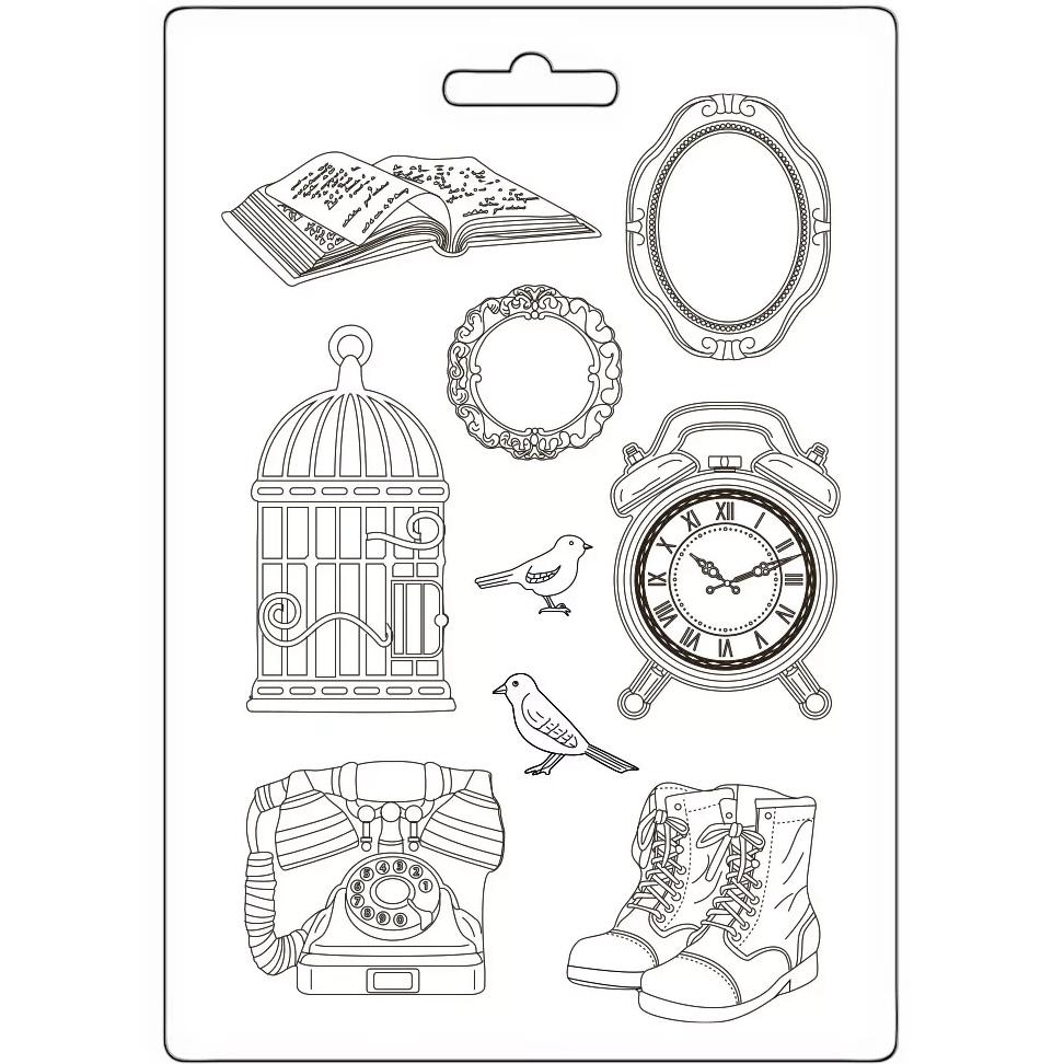 Molde flexible A4  Stamperia