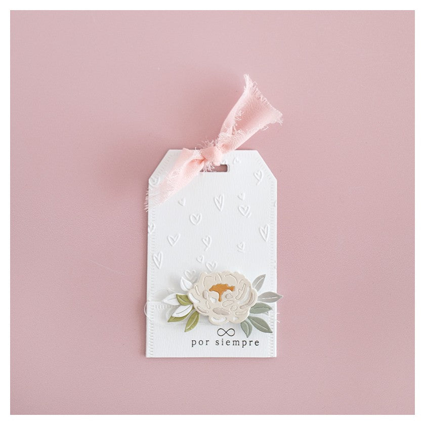 -Troquel Tag Peonia, Lora Bailora