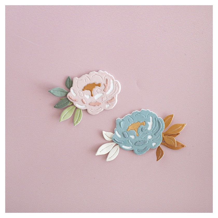 -Troquel Tag Peonia, Lora Bailora