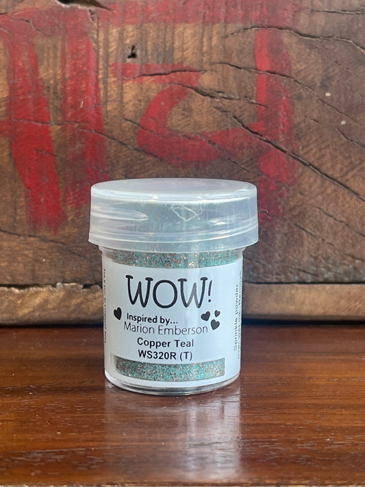 Polvos de embossing Wow Copper Teal