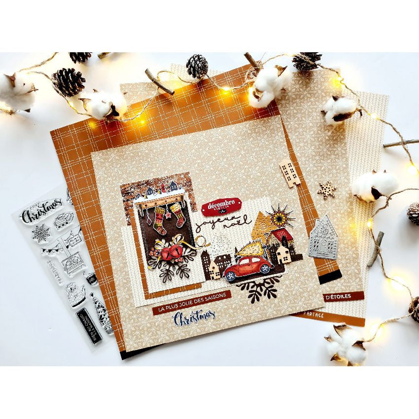 Sello Madera Botas Colgando. Etagere Enneigee Florileges