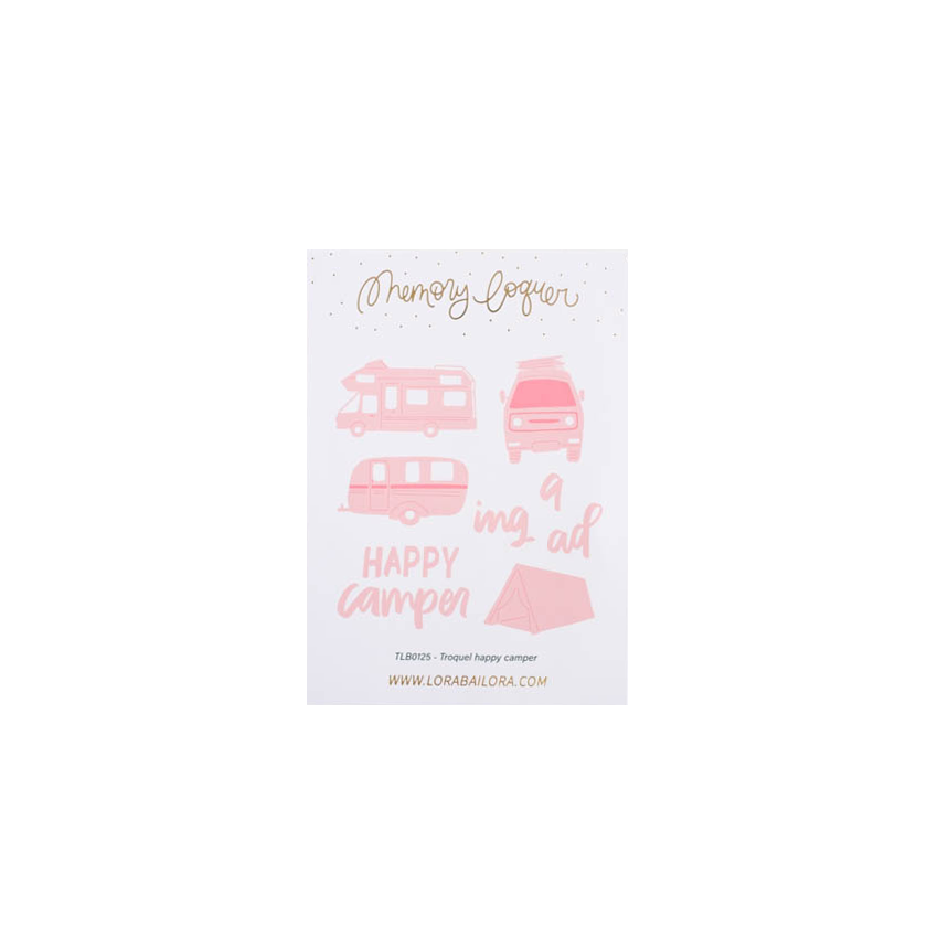 Troquel Happy Camper Perseidas