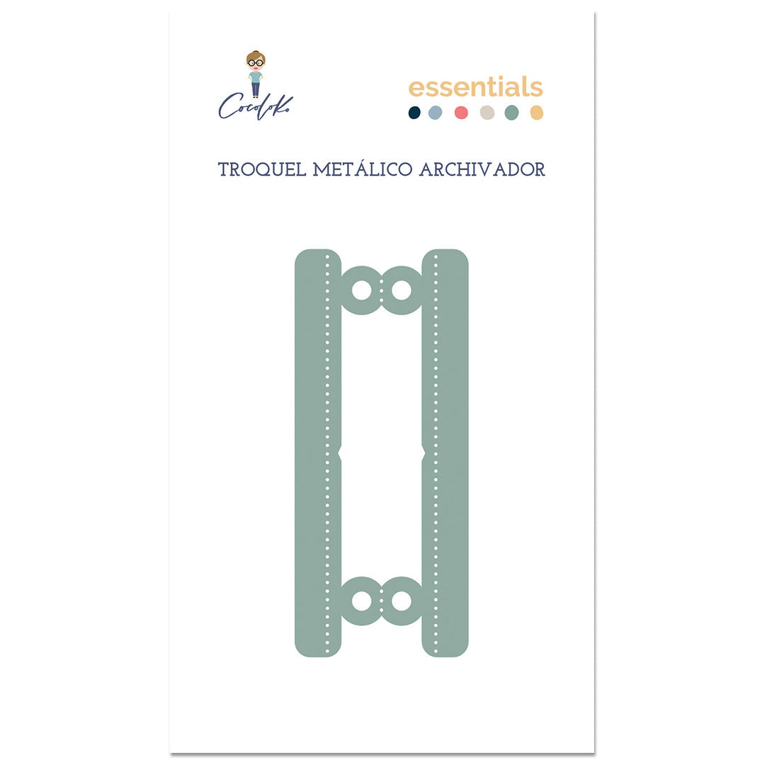 Troquel metálico Archivador Essentials Cocoloko