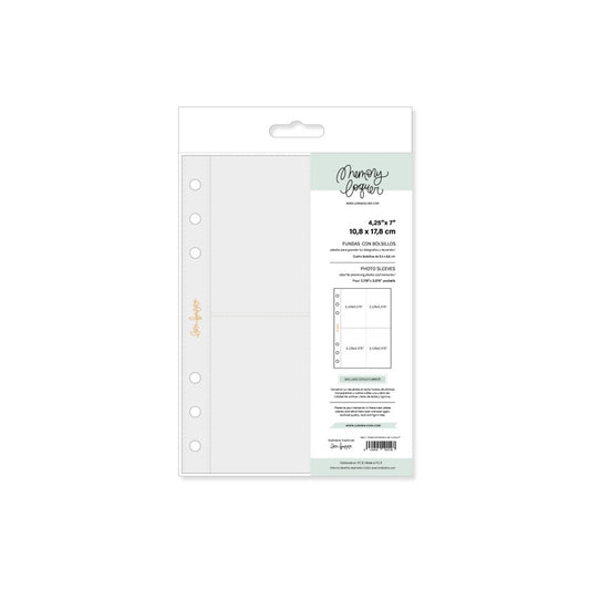 Set de fundas 4,25x7 4 bolsillos Memory Loquer