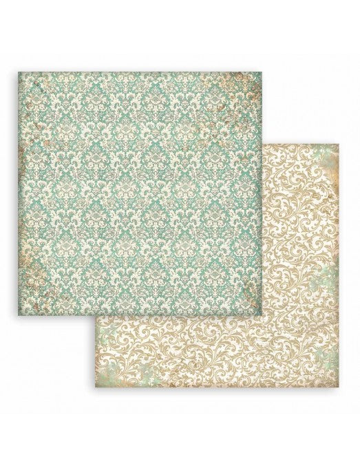 Colección Christmas Greetings Backgrounds Stamperia 30x30