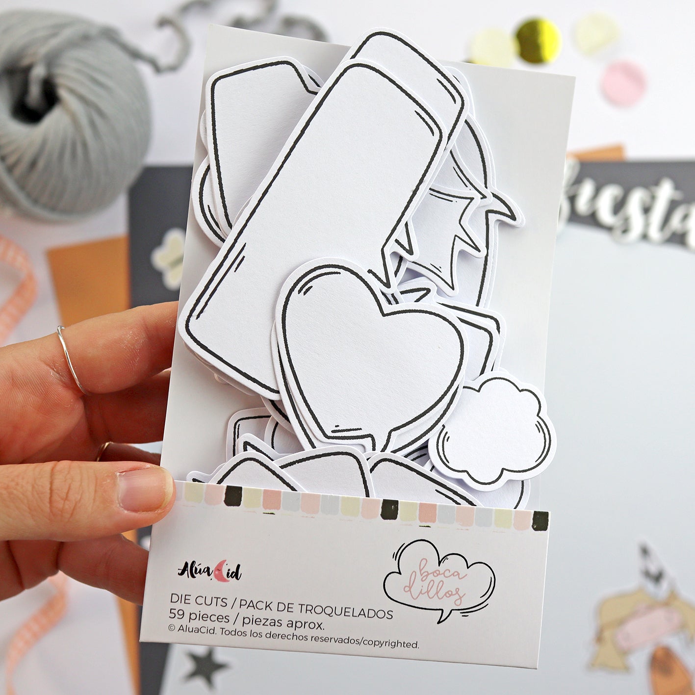 Die cuts bocadillos Alua Cid