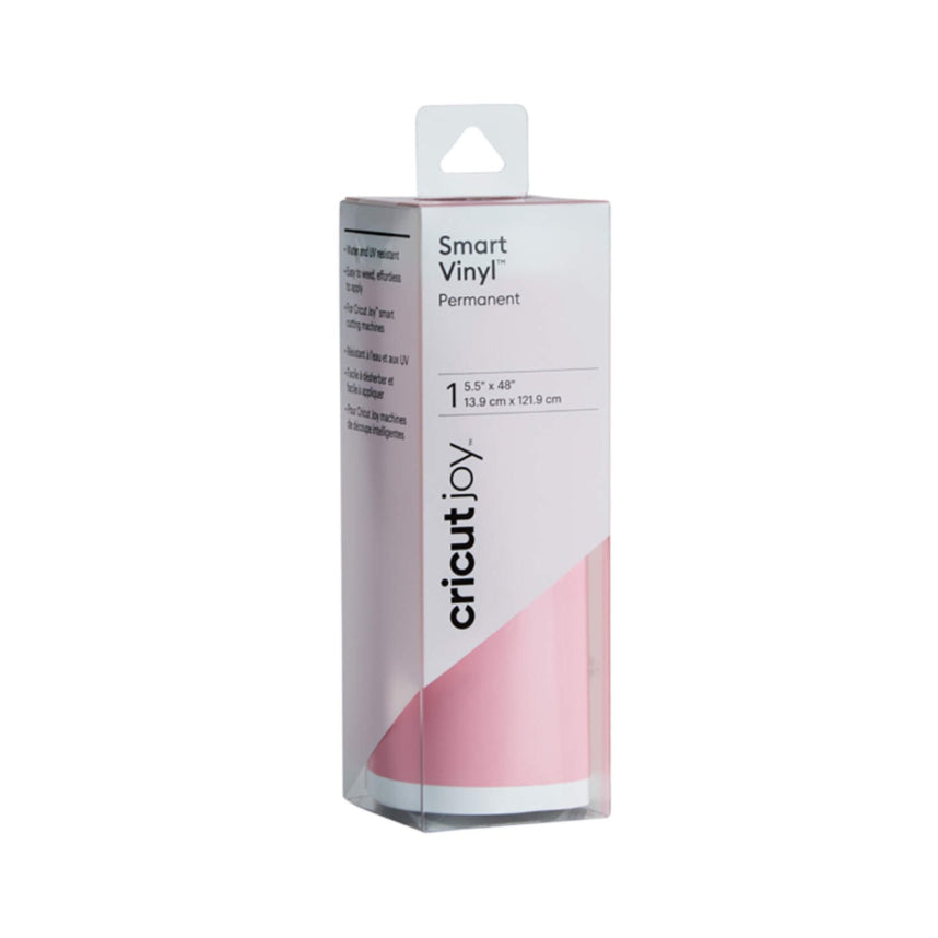 Vinilo Smart Permanente Rosa claro Mate 14x122 Cricut Joy