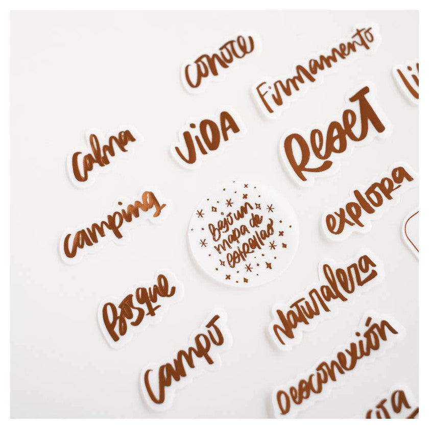Die cuts vellum Perseidas