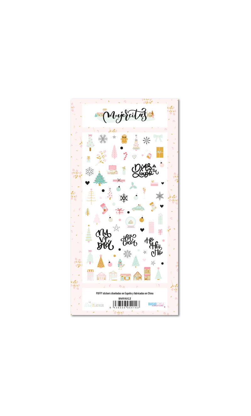 Puffy Stickers Mujercitas