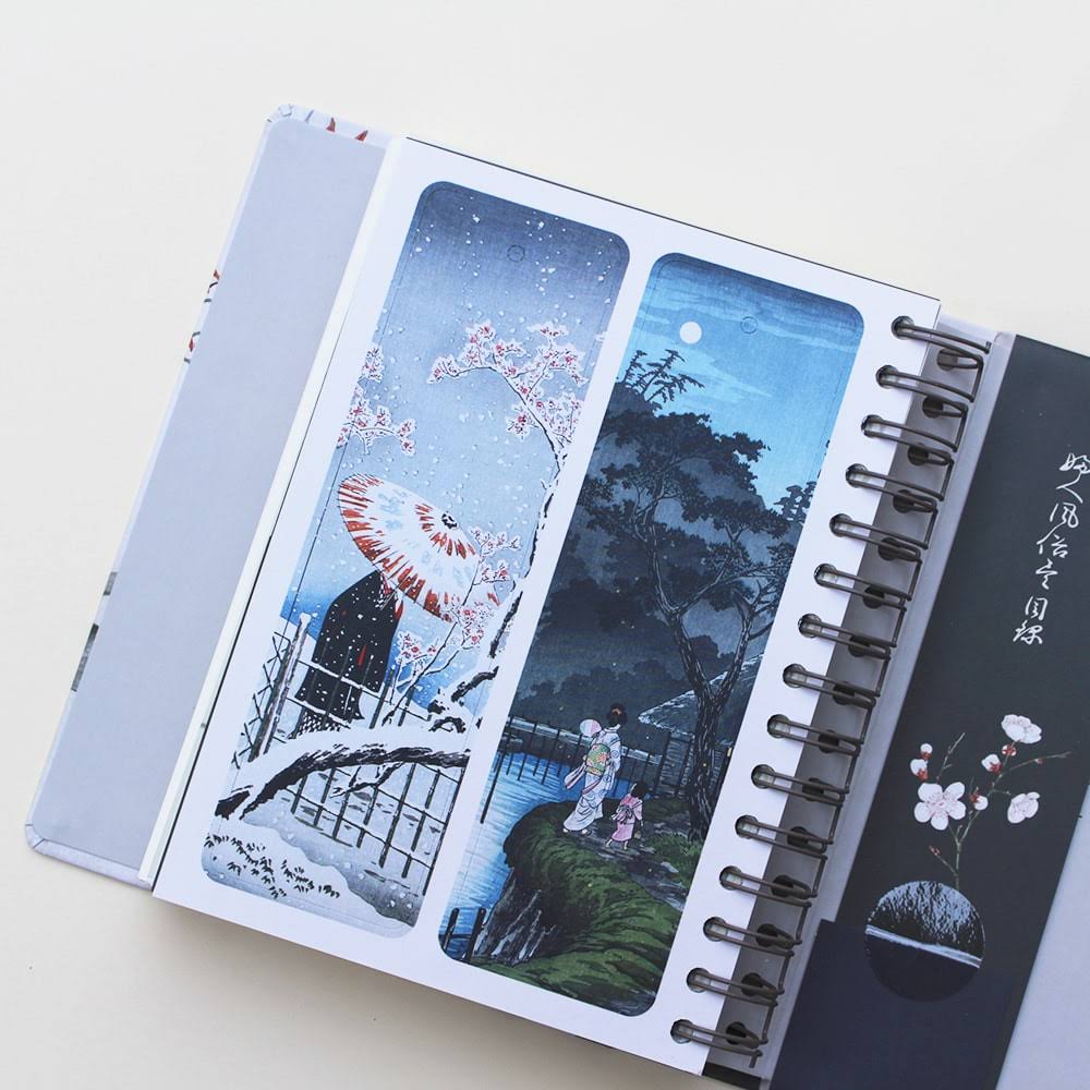 Agenda semana vista Japanese Art Kokonote