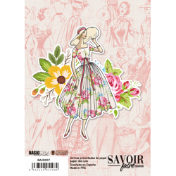 Die cuts Illustrations Savoir Vintage Odyssey