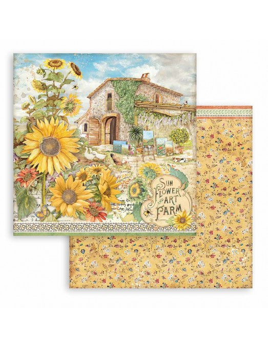 Colección Sunflower Art 30x30 Stamperia