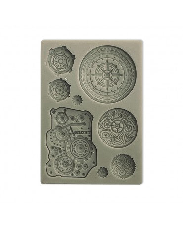 Molde Silicona A6 Around the world Mecanismos Stamperia