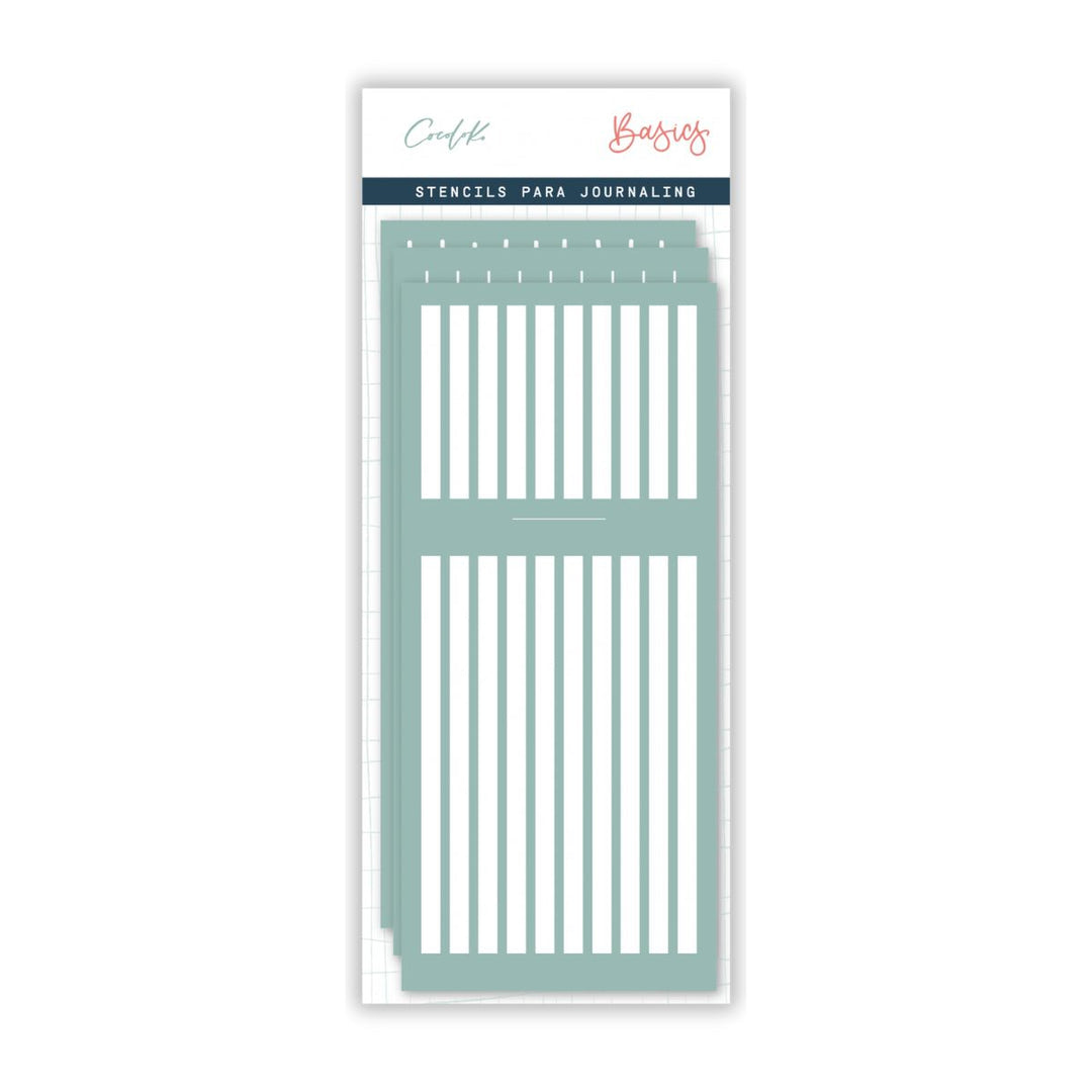 Set de 3 stencil para journaling  Cocoloko