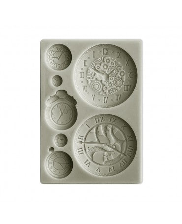 Molde Silicona A6 Around the world Relojes Stamperia