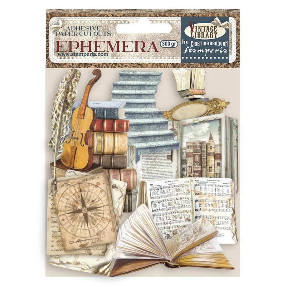 Ephemera Vintage Library Stamperia