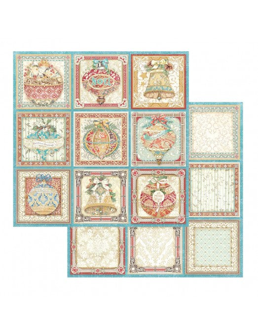 Colección Christmas Greetings Stamperia 20x20