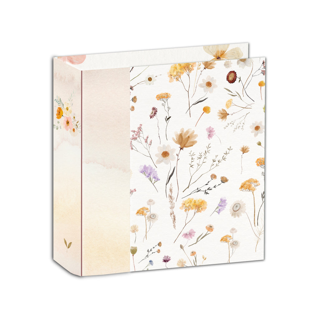 Álbum 6x8 Flores de Primavera 2 anillas Peony