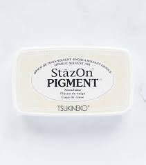 Stazon pigmento tampon 50gr Snowflake