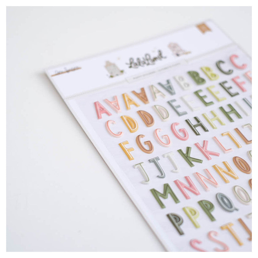 Alfabeto puffy color LALA LAND