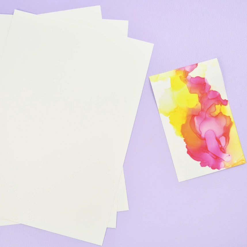 Papel Yupo blanco A4 250gr 5 ud