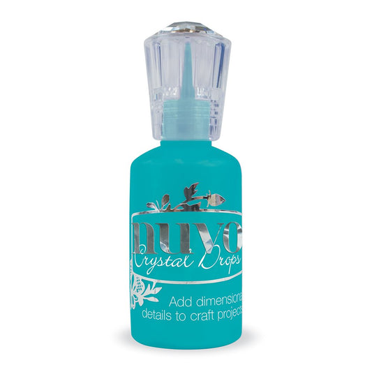 Nuvo Crystal drops gloss 30ml Caribbean Ocean