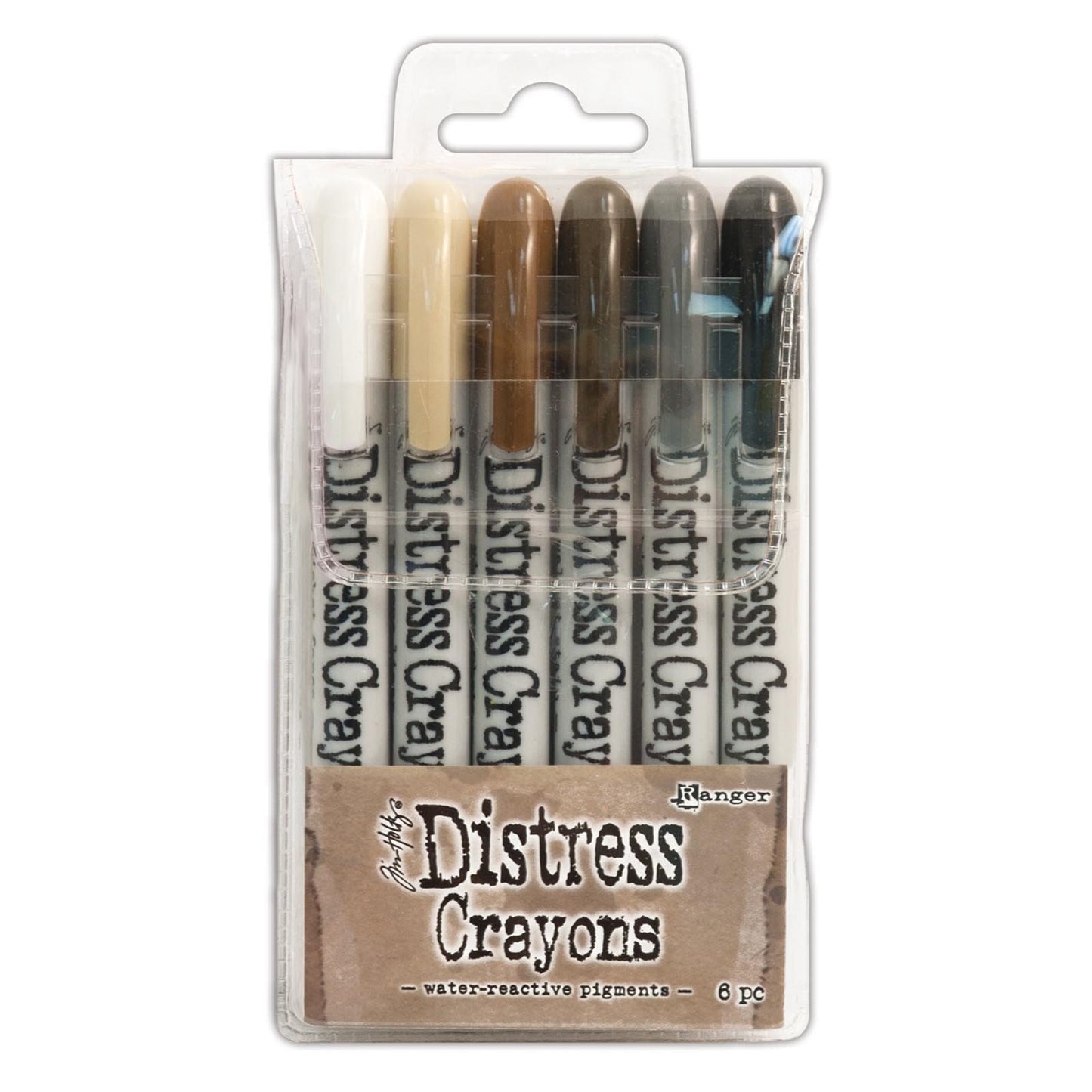 Tim Holtz Distress Crayons Set n° 3, 6 uds