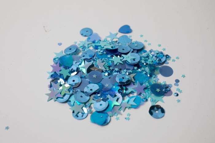 Sizzix Making Essential Sequins & Beads Bluebell 5 pk