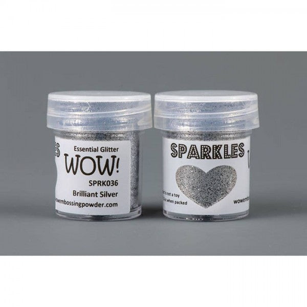 Wow Sparkle Essential Glitter Brillant Silver